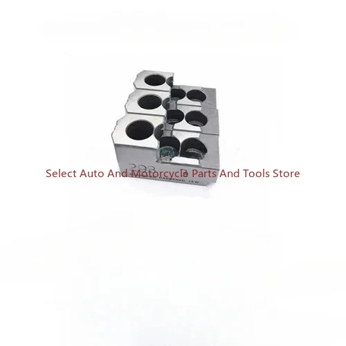 Imagem -06 - Precisão Hidráulica Garra Dura para Máquina de Torno Cnc Mandíbula Chuck Strong Passo Garras Padrão Novo em em em 10 em Alta