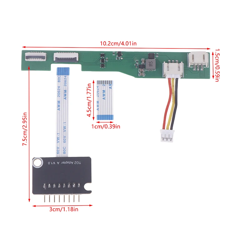 1 Set Happymodel Tango2 Netzteil Netzteil Steckdosenleiste für ES24TX Slim Pro 1 W Ausgang