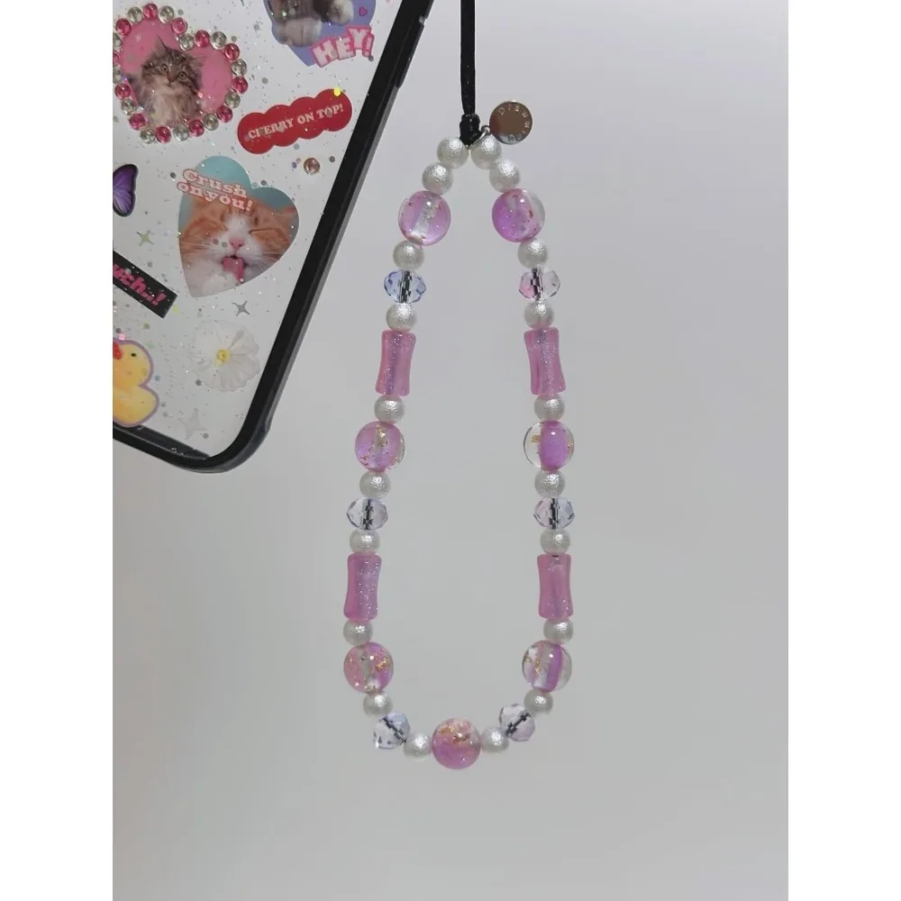 Drawwind سحر الهاتف مطرز السوار حزام العالمي الهاتف الخليوي الحبل لطيف سوار شريط للرسغ مطرز سلسلة سلسلة اليدوية أ