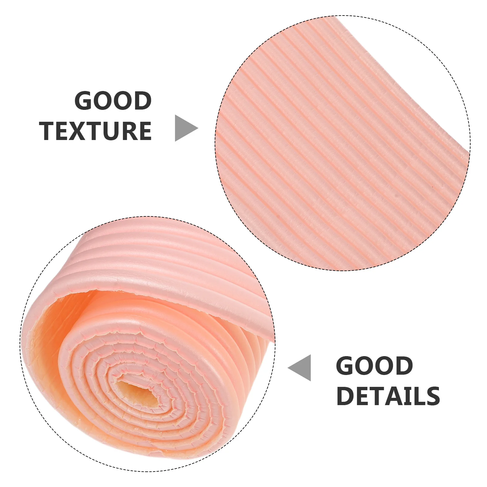 1 لفة المضادة للتصادم إسفنجة لينة قطاع سميكة ركن حماة ذاتية اللصق جدار الأثاث سلامة حافة واقي مصد السيارة #3