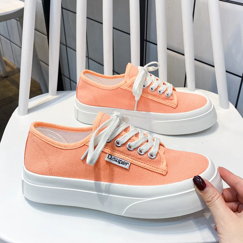 Espadrille Shoes Casual Female Sneakers All-Match Autumn Small Fall New Leisure Canvas Fabric Espadrille Shoes Casual Female Sne image 4