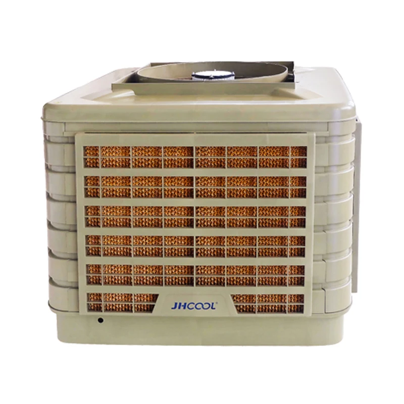 JHCOOL 18000 M3/h Refroidisseur d'air industriel à évaporation, Climatiseur à évaporation à décharge par le haut, Climatiseurs à évaporation