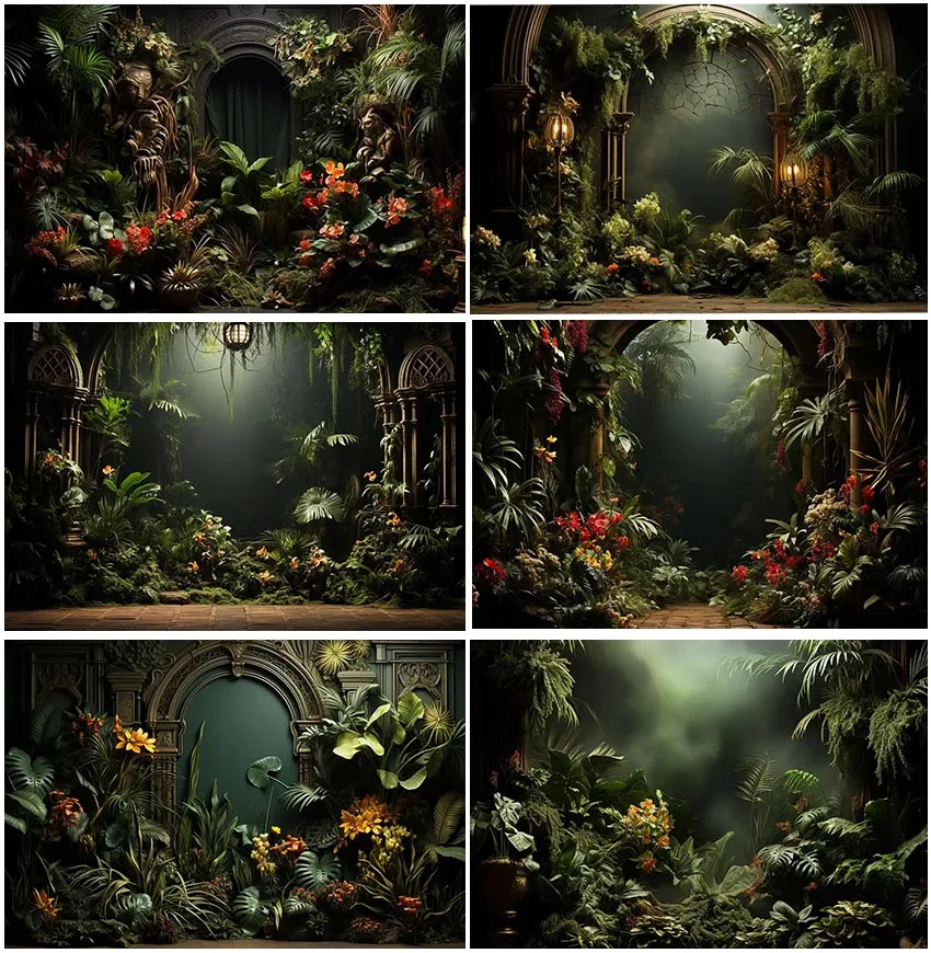 أوراق طبيعية خلفية الكروم ، النباتات الخضراء ، زهور الربيع ، غابة الغابة ، الاستوائية ، صورة الكبار ، استحمام الطفل ، حفلة عيد ميلاد