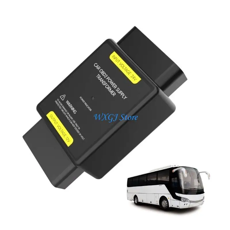 

37JE CAR OBD PILEST TRANFARSERMS24V в 12 В регулятор регулятора напряжения BuckSconverter Разъем для автобуса грузовика для