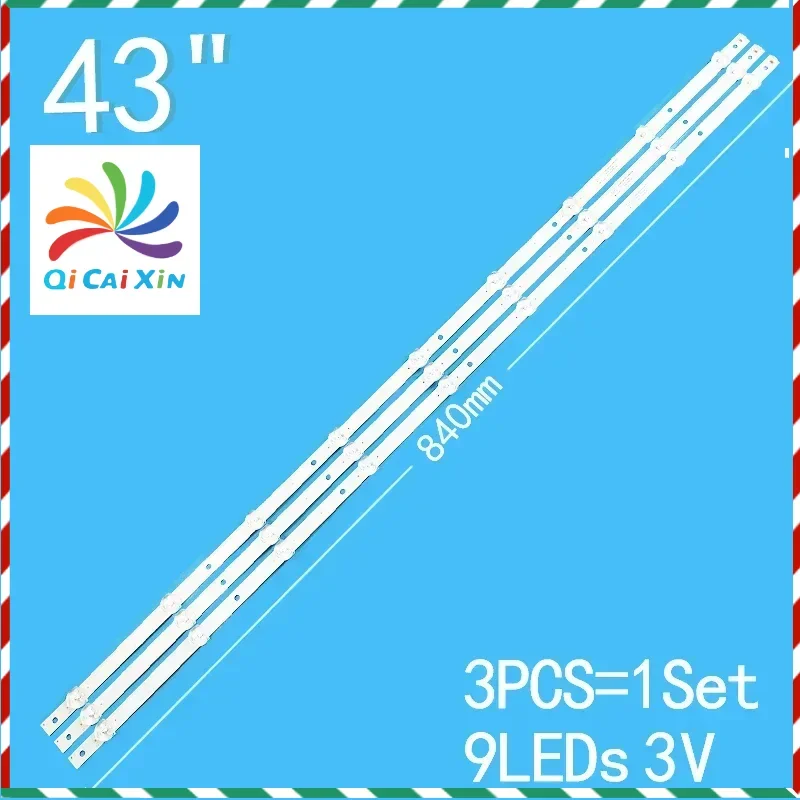 For 43PFF5212/T3 43PFF5292 43PFF3212 43HFF3933 43PFF5252 LE43S5776 43PFF5292 5282 3282 CEJJ-LB430Z-9S1P-M3030-D-1