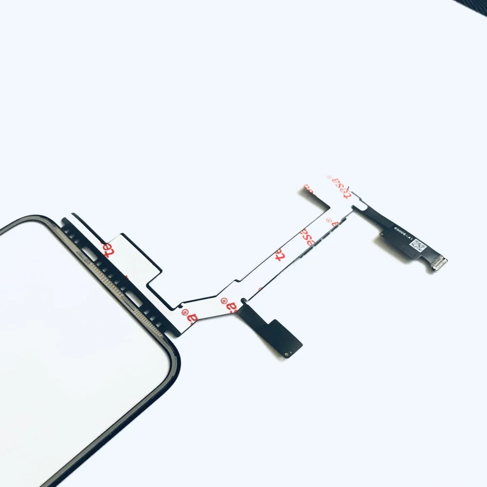 Novecel Long Flex Cable No Welding Touch Screen + OCA Glue For iPhone X Xs Xsmax Digitizer Front Glass Panel with 3D Touch