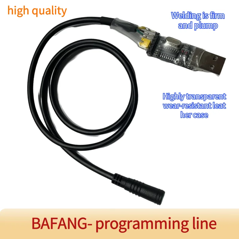 Bafang Programming Line for E-bike,  for BBS01, BBS02, BBSHD, Hydraulic Brake Sensor Display, Mid Drive Motor, 5Pin