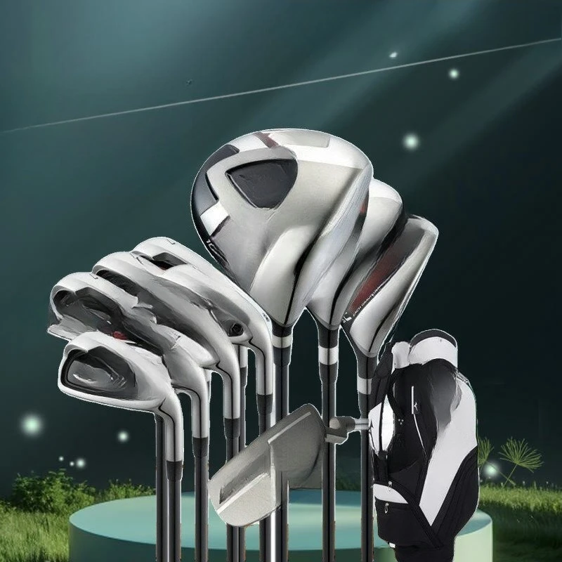 

Golf Clubs Men's Socks Carbon/Steel, Complete Set for Beginners High Fault Tolerance