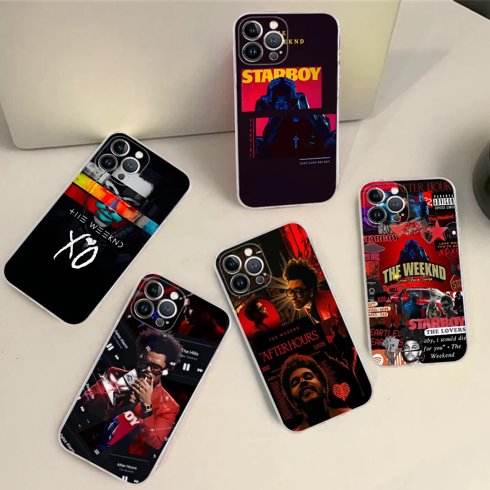 

The W-Weeknd X-XO Singer Phone Case Silicone Soft For Iphone 16 15 14 13 12 11 Pro Mini XS MAX Plus X Cover