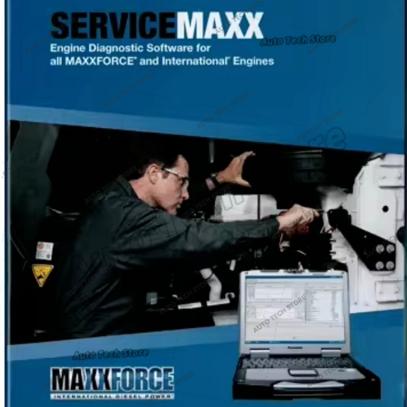 Para servicio internacionalMAXX Pro (MaxxForce) 2017 (sin conexión) herramienta de servicio de diagnóstico y programación herramienta de reparación de automóviles