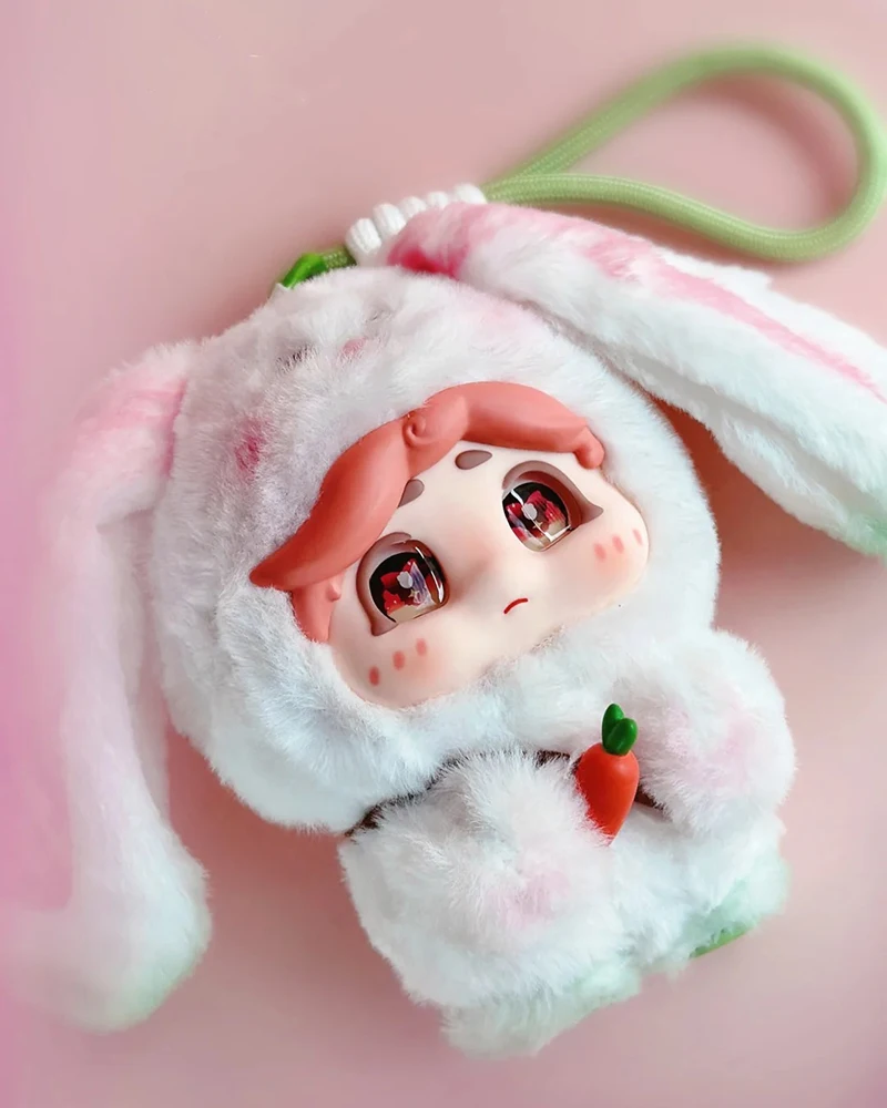 

Подлинная слепая коробка Luoluo «See Childhood» с виниловым плюшевым дизайном, плюшевые игрушки, брелки, рюкзаки, подвески, декоративные подарки