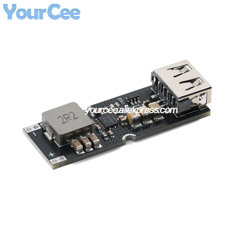2pcs/1pc TPS61088 Single lithium battery boost Step Up fast charging power module 24W 3.7V to 5V/9V/12V QC2.0 QC3.0 protocols