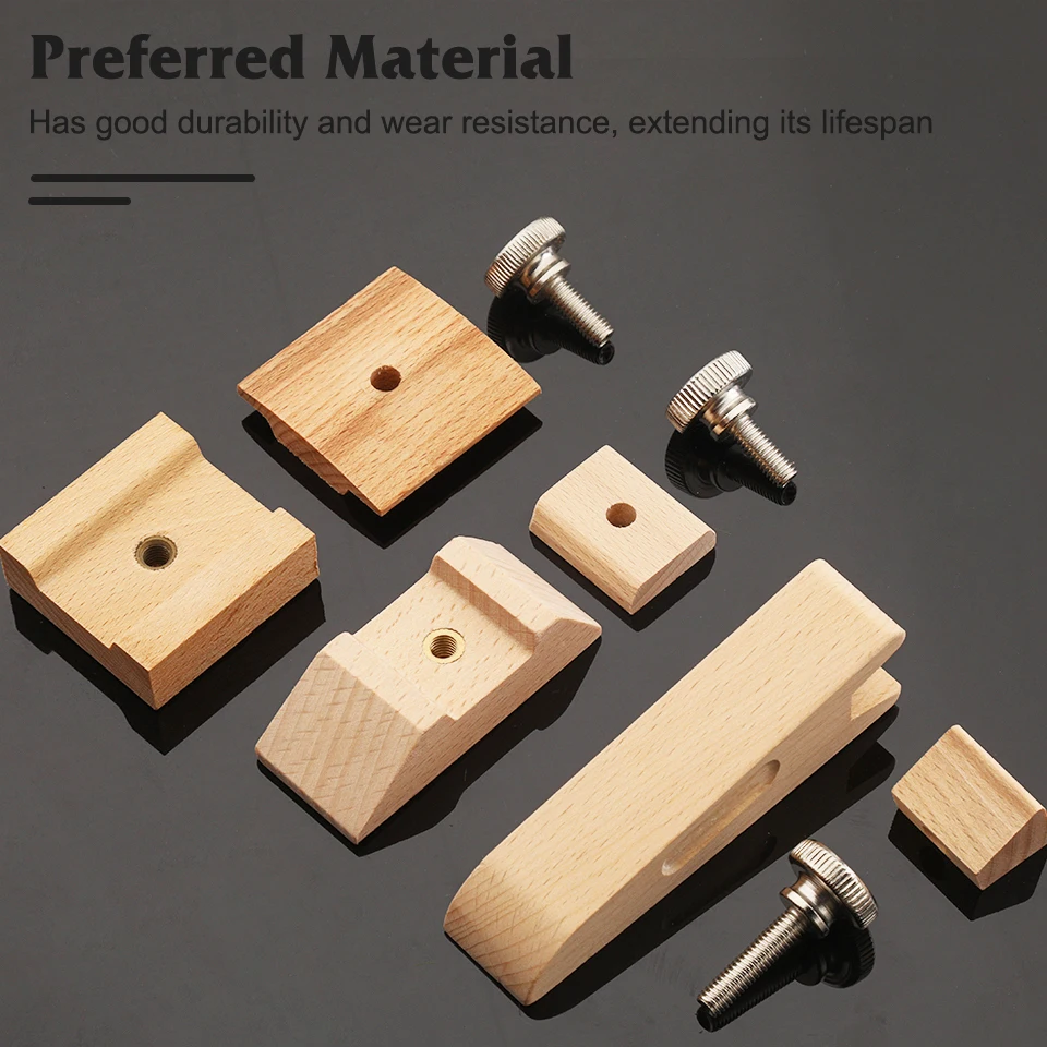 MIUSIE 1 قطعة الجلود الحرفية حافة العلاج البولندية الزان كتلة الرمال ورقة كليب الخشب المسمار يصل اليد الجلود حافة النطاقات الجلود أداة #3