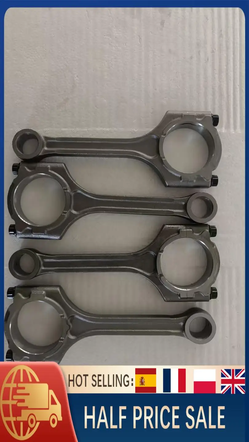 

4pcs Engine Connecting Rods for 2016-2019 Hyundai Sonata Hybrid 2.0 G4NG 235102E410S Premium Quality