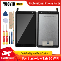 New Original Blackview Tab 50 WIFI LCD Display Touch Screen Digitizer With Frame Assembly Replacement  Display lcd +Tools
