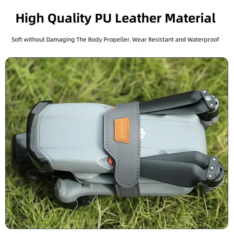 الطائرة بدون طيار المروحة حزام ثابت بولي حزام حزام مجداف شفرة حماية الخدم المضادة للتصادم غطاء ماجيك التعادل ل DJI الهواء 3S اكسسوارات