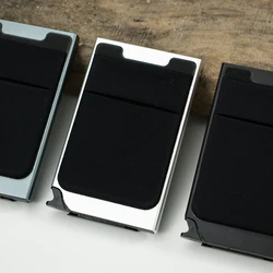 CASEKEY Rfid Credit Card Holder Thin Slim Bank Card Case Men Pop Up Minimalist Wallet Small Purse Metal Vallet with Cash Clip