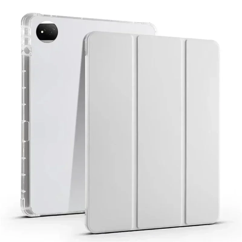 

Мягкая задняя крышка из ТПУ для Honor Pad 10, чехол 12,1 дюйма, тройной чехол из искусственной кожи с держателем для карандашей, чехол для Honor Pad 10 12,1 2025