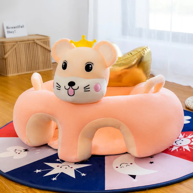 Creative Kids Sofa Chair Plush Toy Baby Furniture Cartoon Learning Sit Cushion Chair Infant Portable Seat Baby Photography Props