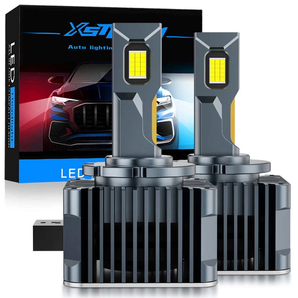 Luz LED XSTORM D1S D1R para Auto, 70W 30000LM, Faro LED D2S D3S D4S, Canbus D2R D3R D4R, Lámparas para Auto, Luz Alta y Baja, 6000K, 12V 36V