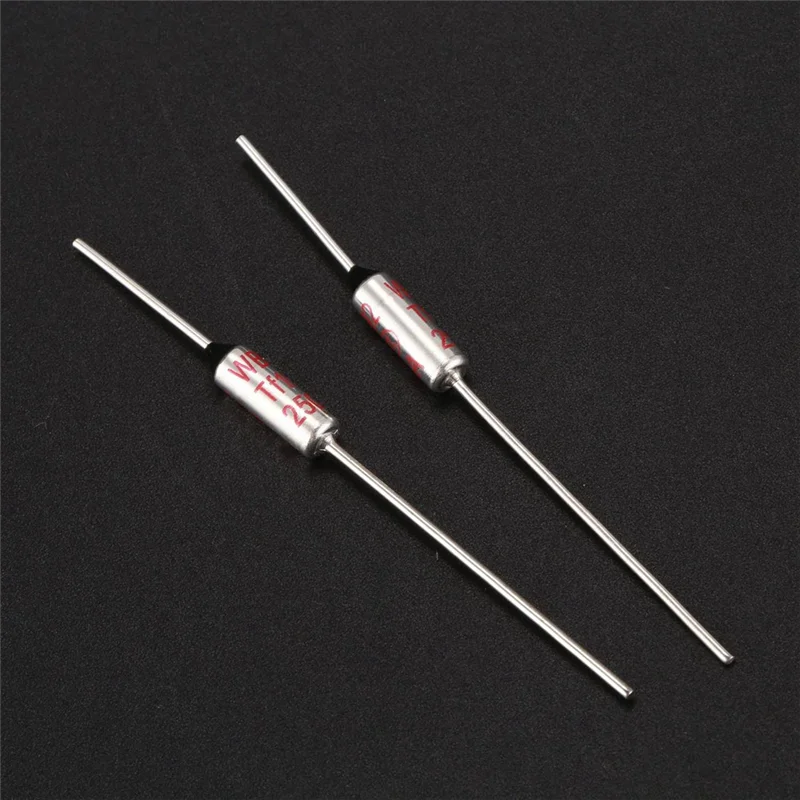 120 個 RY シリーズ メタル 192 摂氏 250V 10A カットオフ温度ヒューズ