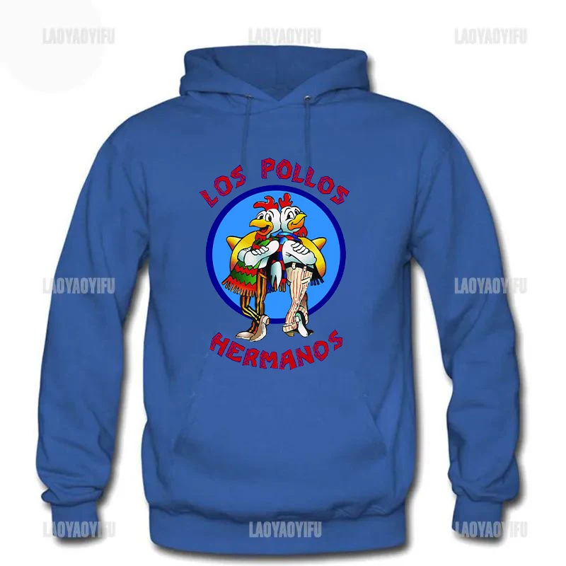 Men Los Pollos Hermanos Breaking Bad Better Call Saul Hoodies Sweatshirt Hooded Clothing Tracksuit Pullover Sudadera Hombre