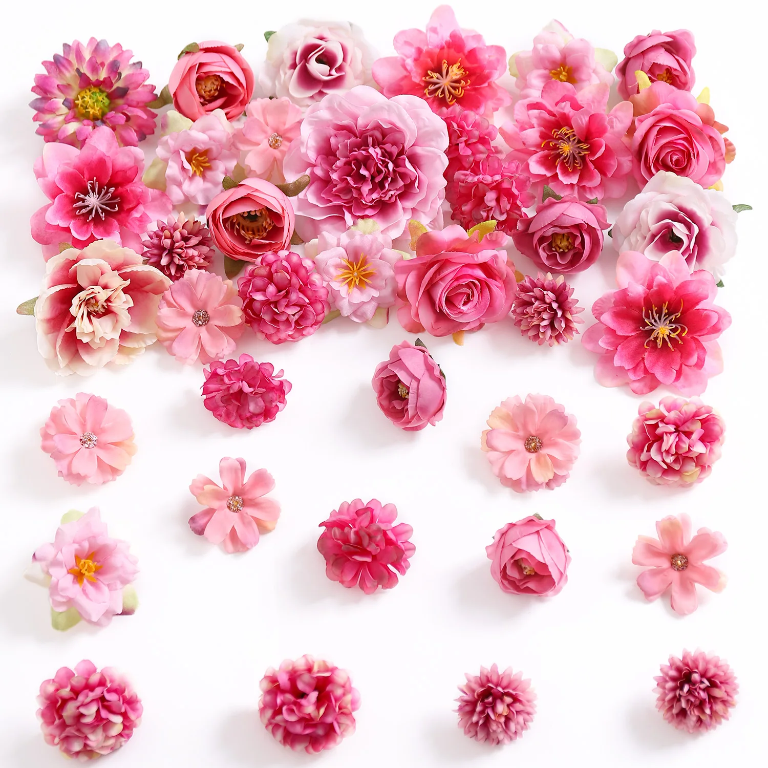21 ชิ้นดอกกุหลาบดอกไม้ประดิษฐ์ - Baby Nursery Decor Ideas บทวิจารณ์และราคา