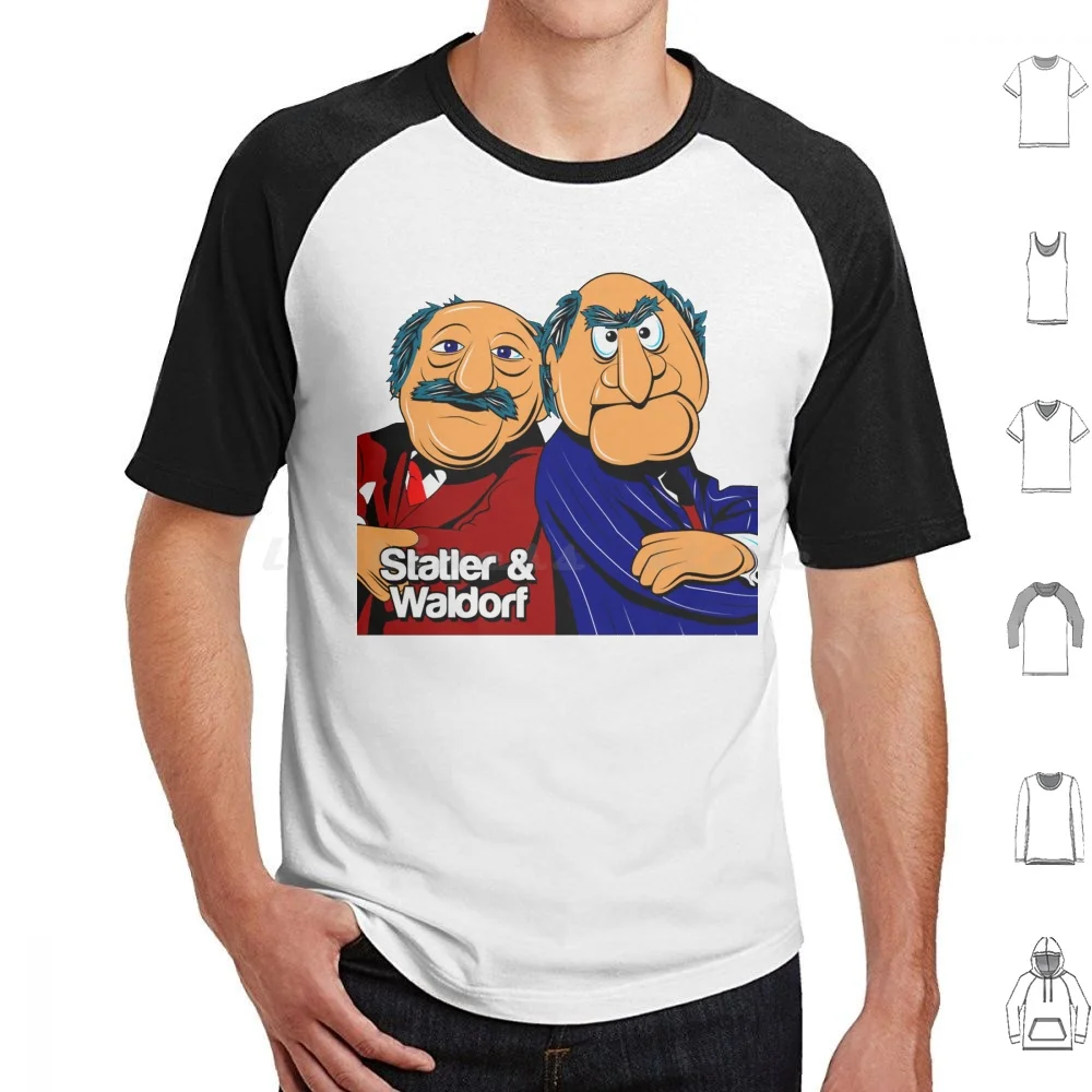 Statler And Waldorf T Shirt 6xl Cotton Cool Tee Balcony Fan Art Old Statler And Waldorf Haters Gonna Hate Waldorf And Statler