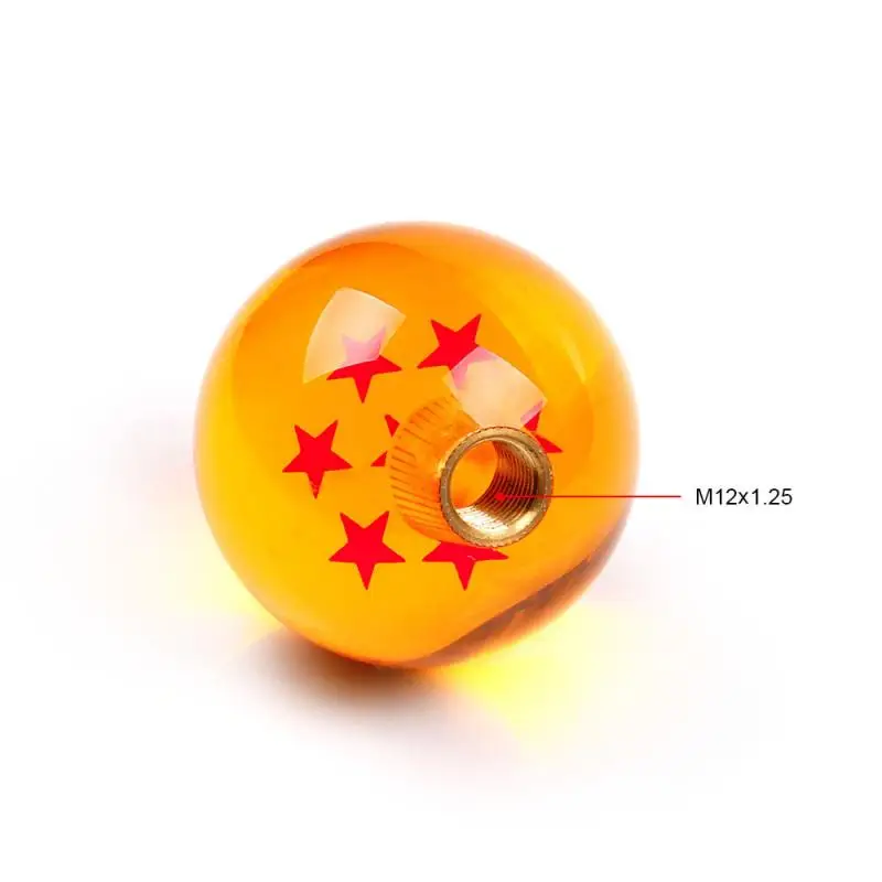 Dragon Ball Super Z Shift Lever Universal Auto Shift Knob Anime Cosplay Orange Ball 54mm Diameter Gear Shift Knob 1-7 Stars Ball - view 4
