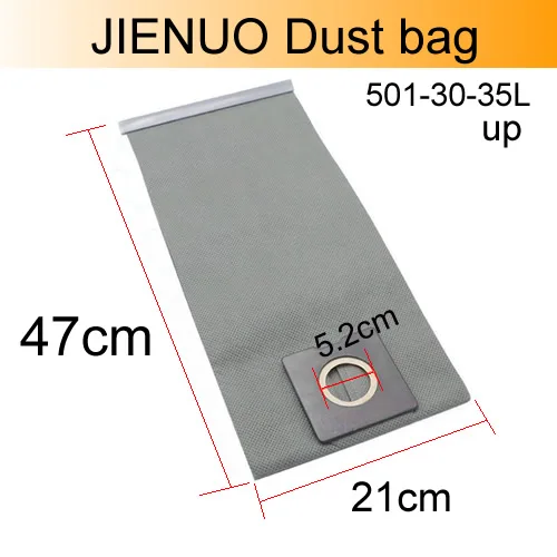 Industrial Vacuum Cleaner Bag/Dust Bag/Filter Water Suction Machine Liner for JIENUO 20L/30L/70L/100L 501 Vacuum Cleaner Parts