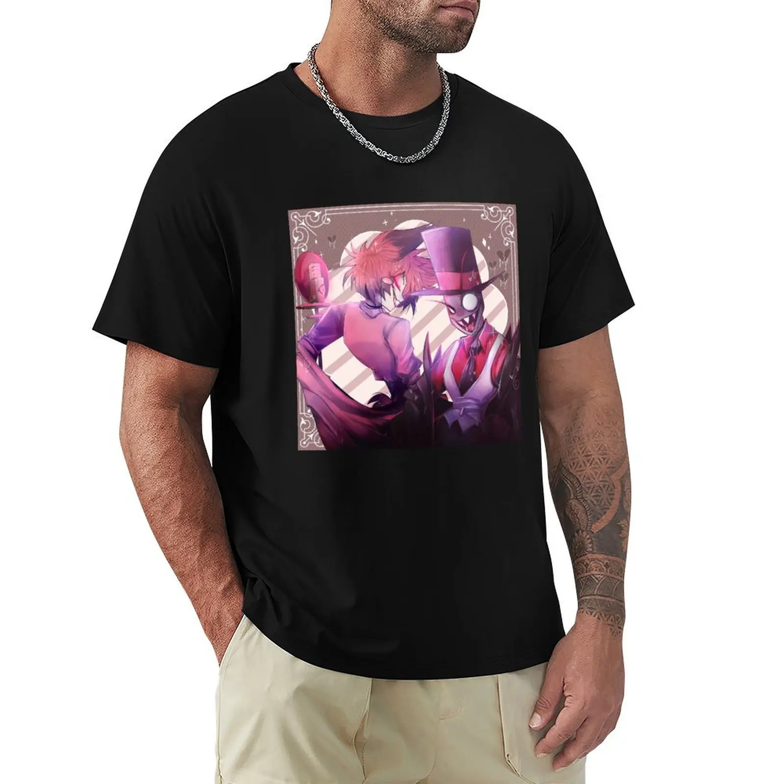

Alastor and Black Hat T-Shirt tees tops topping oversized t shirt men