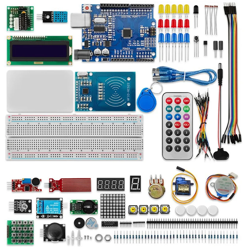 Starter Kit Programmable E-Learning DIY for UNO Project Starter Kit with Tutorial for UNO R3