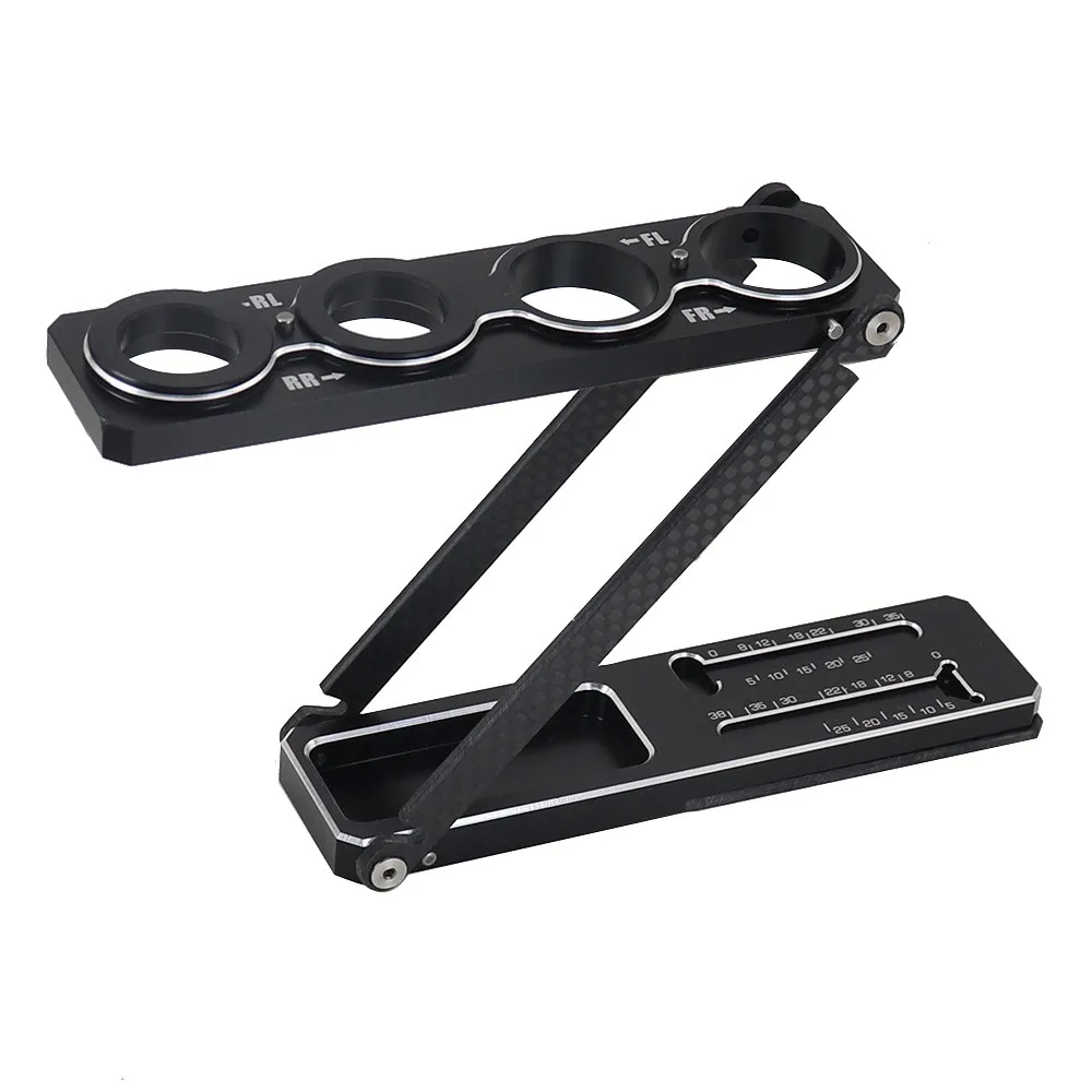Untuk Trax/As Arrma 1/10 1/8 Kendaraan Off-Road Paduan Aluminium 7075 Rak Penempatan Suspensi Bersendi/Alat Instalasi Suspensi