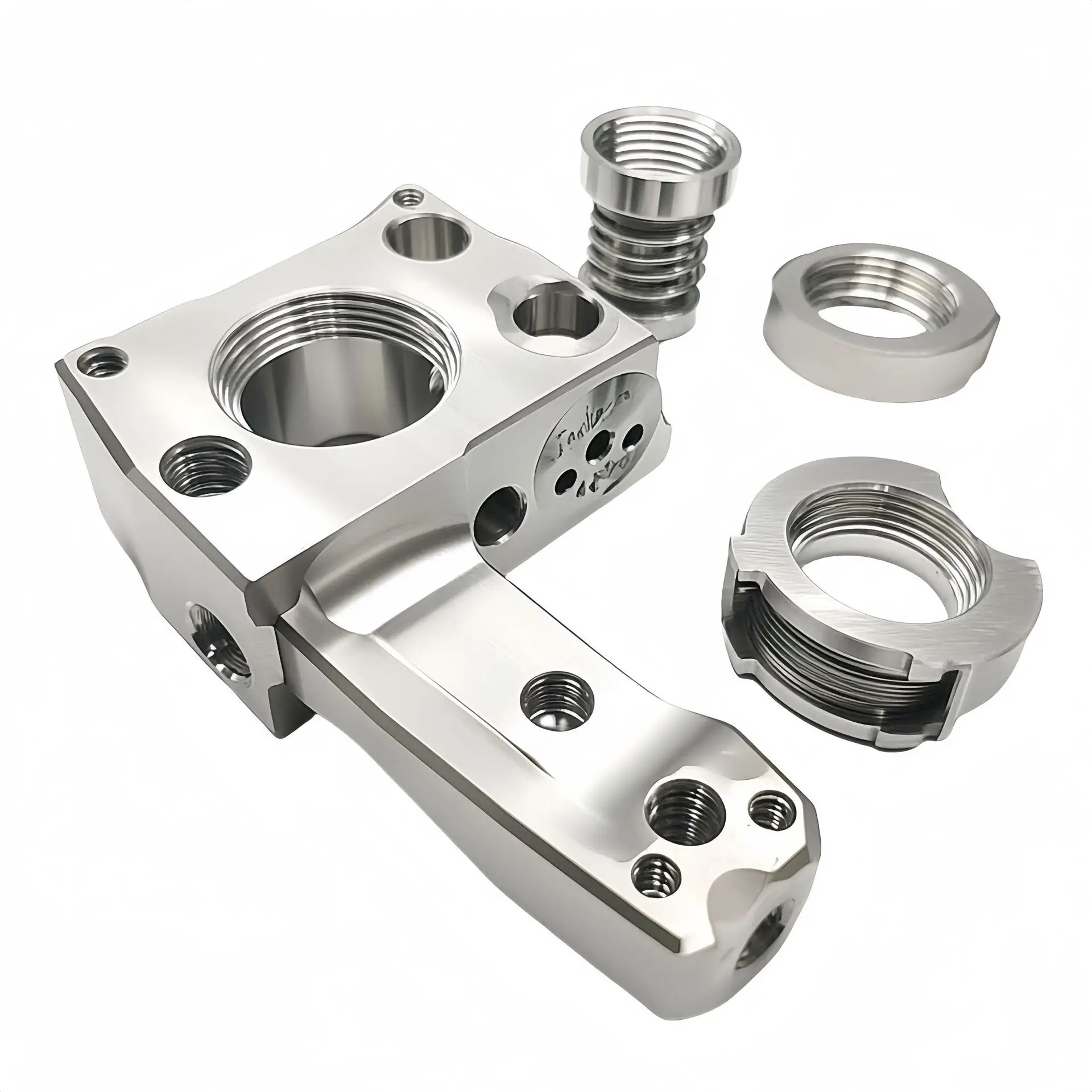 Precision 3/4/5 Axis CNC Milling & Turning Machining Custom Steel Parts & Personalized Metal Components Fabrication Service