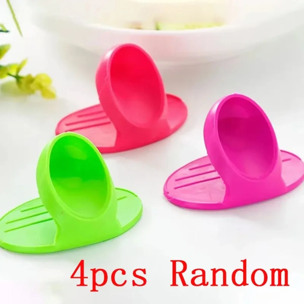 Kitchen Gadgets Store - 4PCS High Temperature Resistant Silicone Insulated