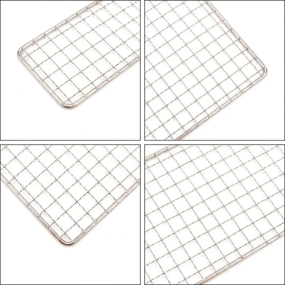 304 Stainless Steel Grill Grate Designed for Efficient Heat Transfer on For Charcoal Grills and Outdoor Meal Prep