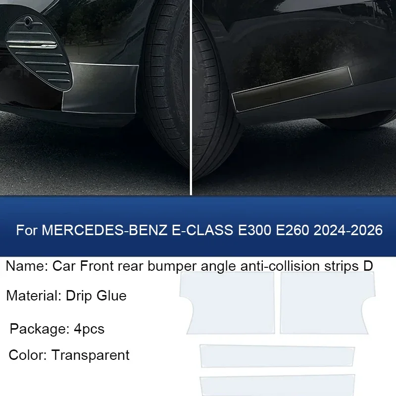 

Car Door Handle Cover Anti Scratch Door Corn Protect Strip Inner Door Sricker For MERCEDES-BENZ E-CLASS E300 E260 2024-2026