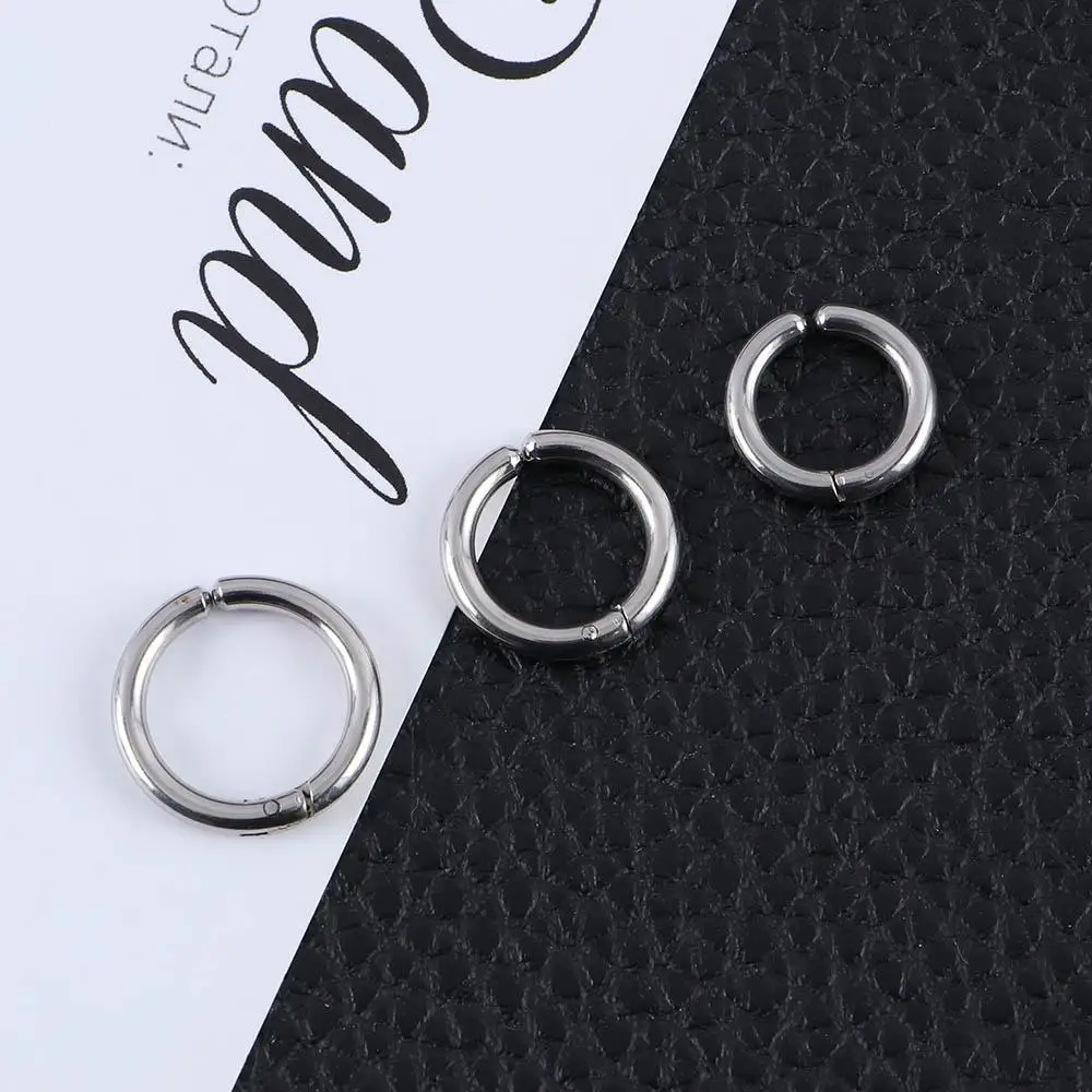 Solid Color Minority Party Temperament Gift Punk Earrings Hoop Korean Ear Cuffs Men Clip Earrings Women Ear Clips