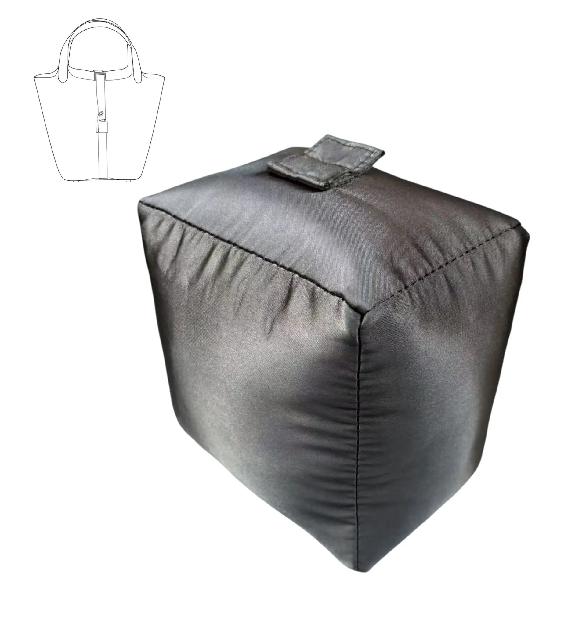

For H Picotin 18 22 26 Purse Storage Pillow bucket luxury Handbag bag shaper pillow shaper base shaper Handmade