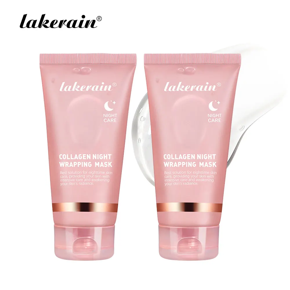 Collageen Wikkelen Peel-off Masker Verjonging Hydraterende Verhelderende Koreaanse Gezichtsmasker Maak Glowy Huid Elasticiteit Gezichtsmasker