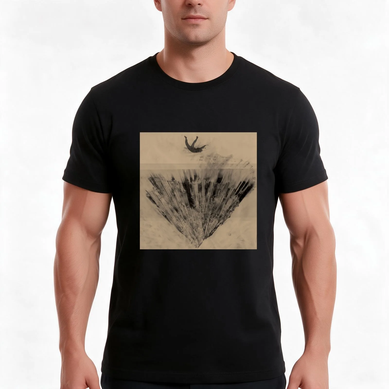 ANIMA T-Shirt, Summer Casual Cotton Tee, Oversized Streetwear Tops, Vintage Graphic Print, Loose Fit Short Sleeve, 100% Cotton
