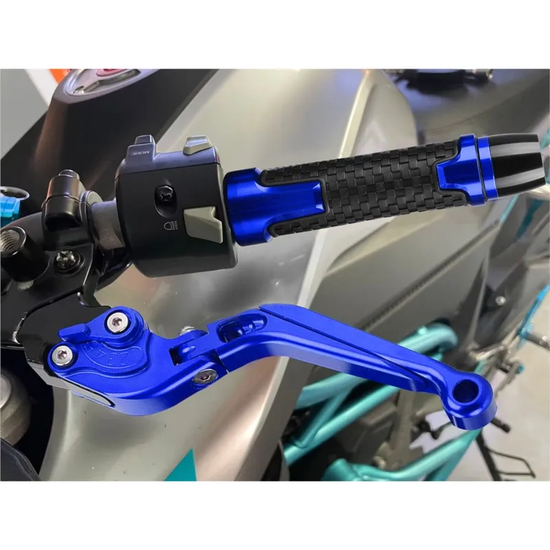 Motorcycle Aluminum Adjustable Brake Clutch Levers Handlebar Hand Gripss FOR Suzuki DL650 DL 650 11-18 2011 2012 2016 2017 2018 6