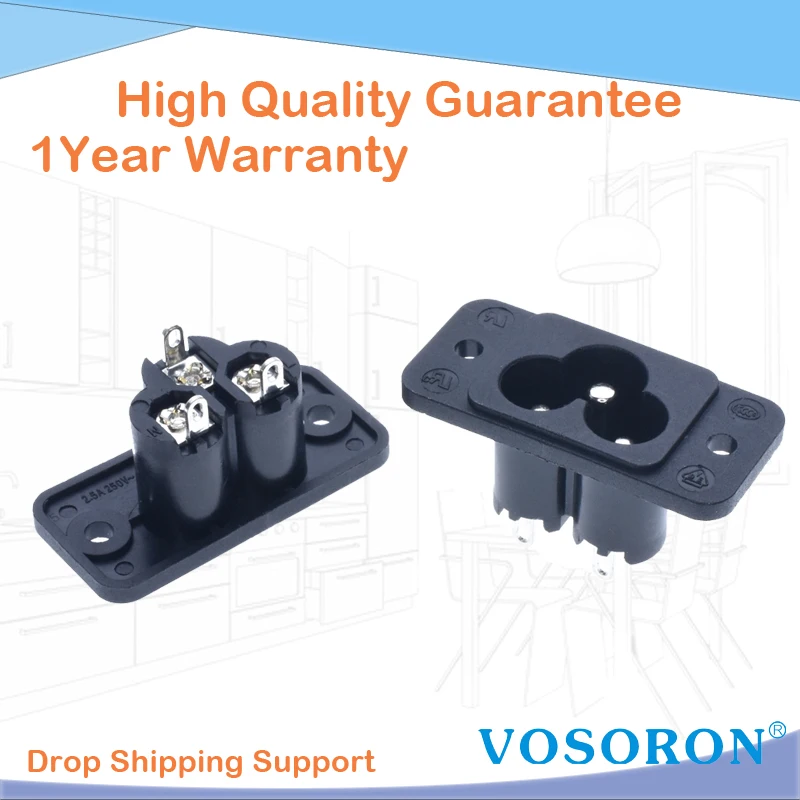 IEC320 C6 Panel Mou… - image