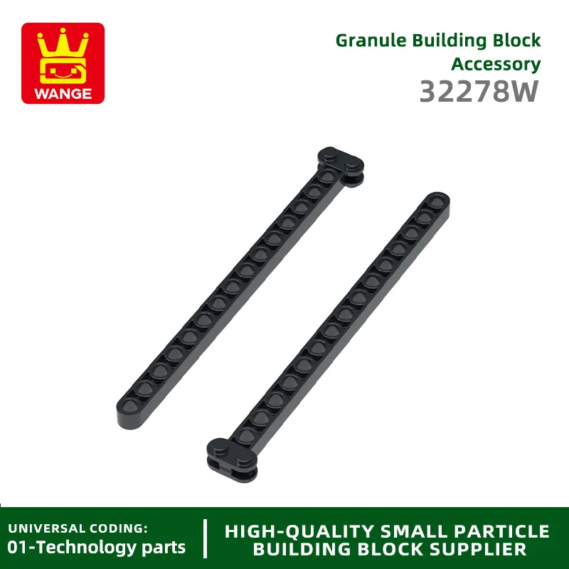 Wange140 sztuk/partia 32278W 1x15 otworów klocki do budowy Moc akcesoria techniczne kompatybilne z cegłą zabawki dla dzieci montaż pudełko