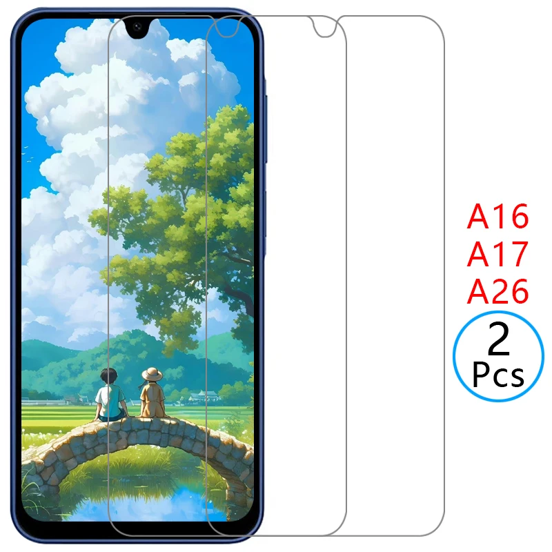 

protective tempered glass for samsung galaxy a16 a26 a17 screen protector on a 16 26 17 16a 26a 17a 4g 5g film samsumg galxy 5 g