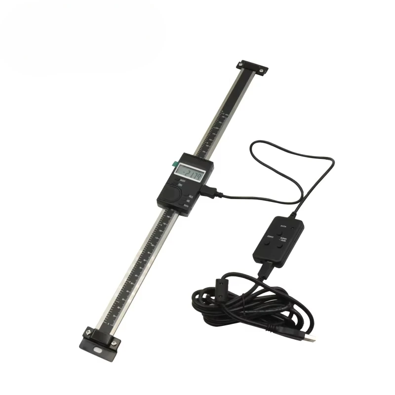 الفرجار الورنية الرقمي من الفولاذ المقاوم للصدأ مع شاشة LCD لقياس الارتفاع الإلكتروني ونطاق قياس المواد البلاستيكية 0-150 مم #3