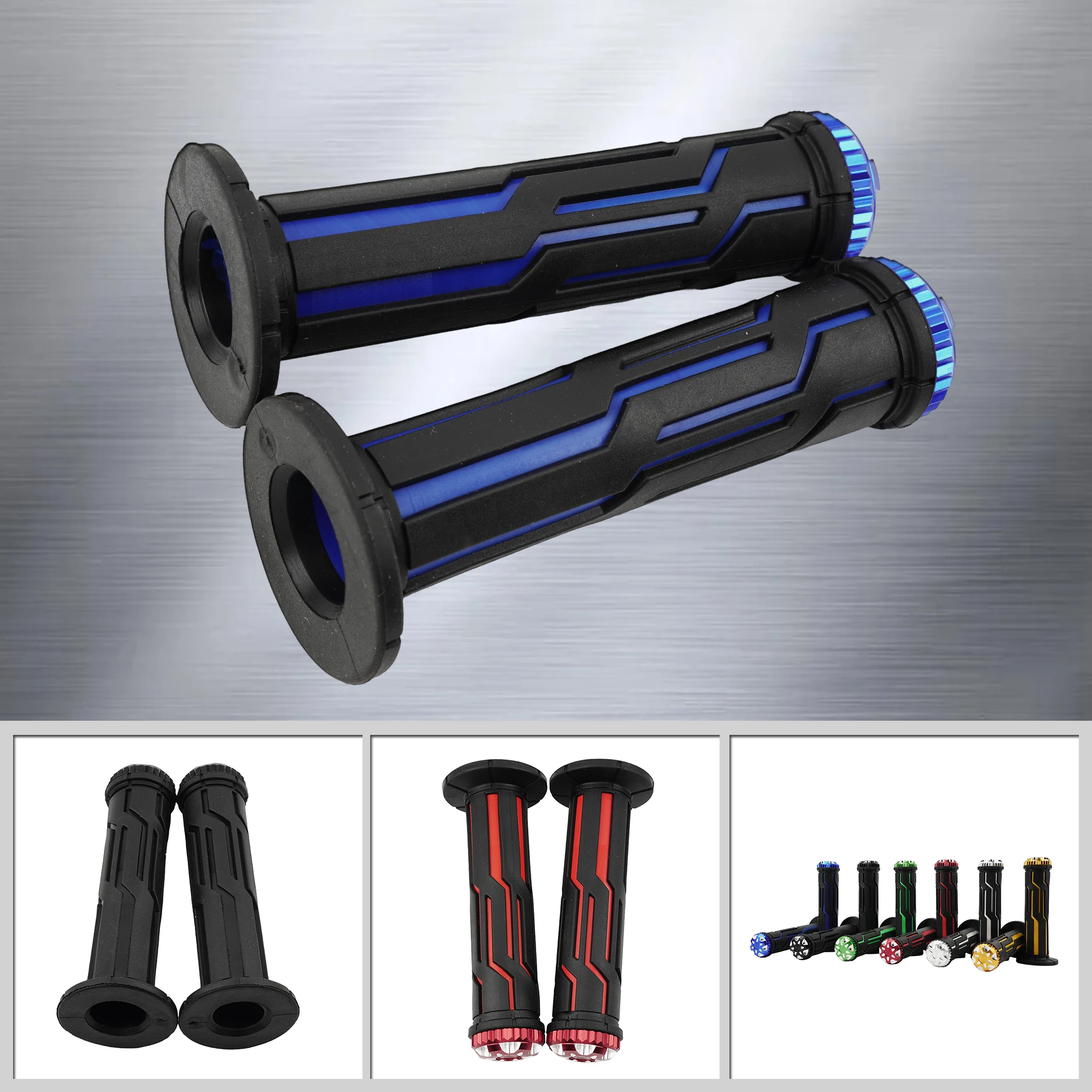 Motorcycle Handle Grips 7/8