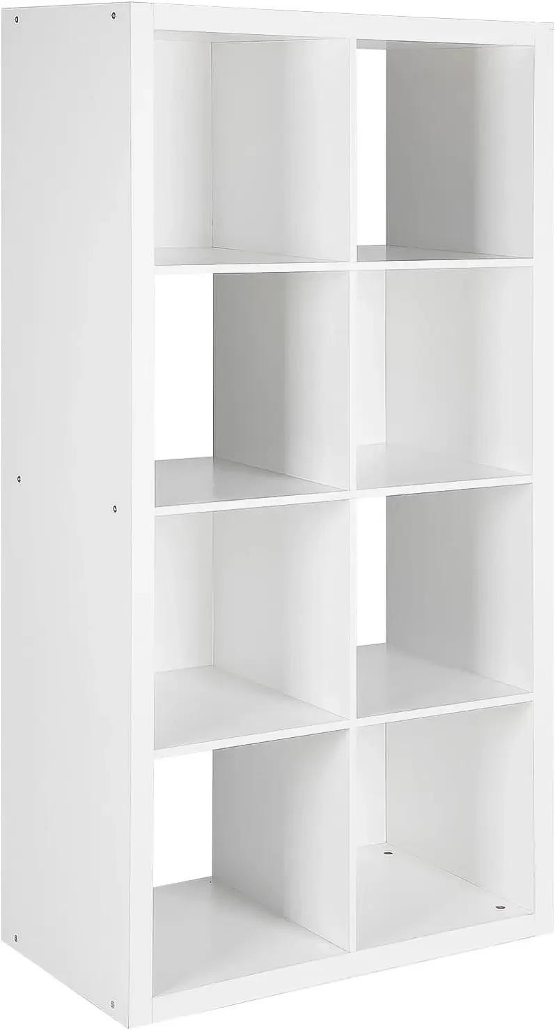 [Срочная распродажа, распродажа! ] Полка для хранения кубов 8 с очень толстым внешним краем, подходит для складных контейнеров для хранения 13 дюймов, органайзеров для книг