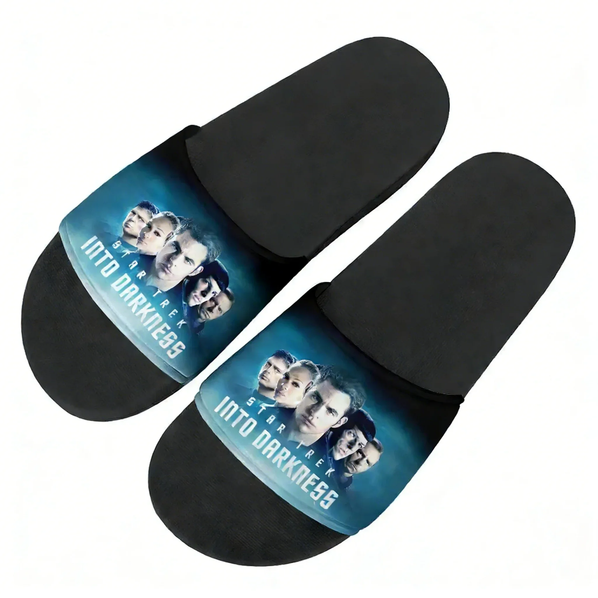Star Trek Into Darkness Flip Flops Home Slipper Mens Womens Teenager Family Slippers Bathroom Pool Casual Sandals Custom Shoescu