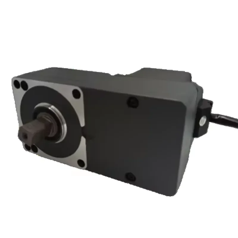 80mm Brushless DC Motor 24V 48V Low Noise Gearbox Ratio 5-200 For Automatic Door System High Torque 63W 116W Efficient Drive